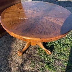 Oval Round Table