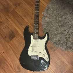 Spectrum Black Stratocaster
