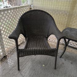 Wicker Patio Set 