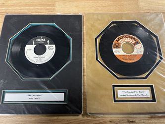 45 Records Ready For Framing