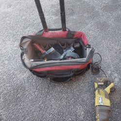 Husky tool bag and everything in it