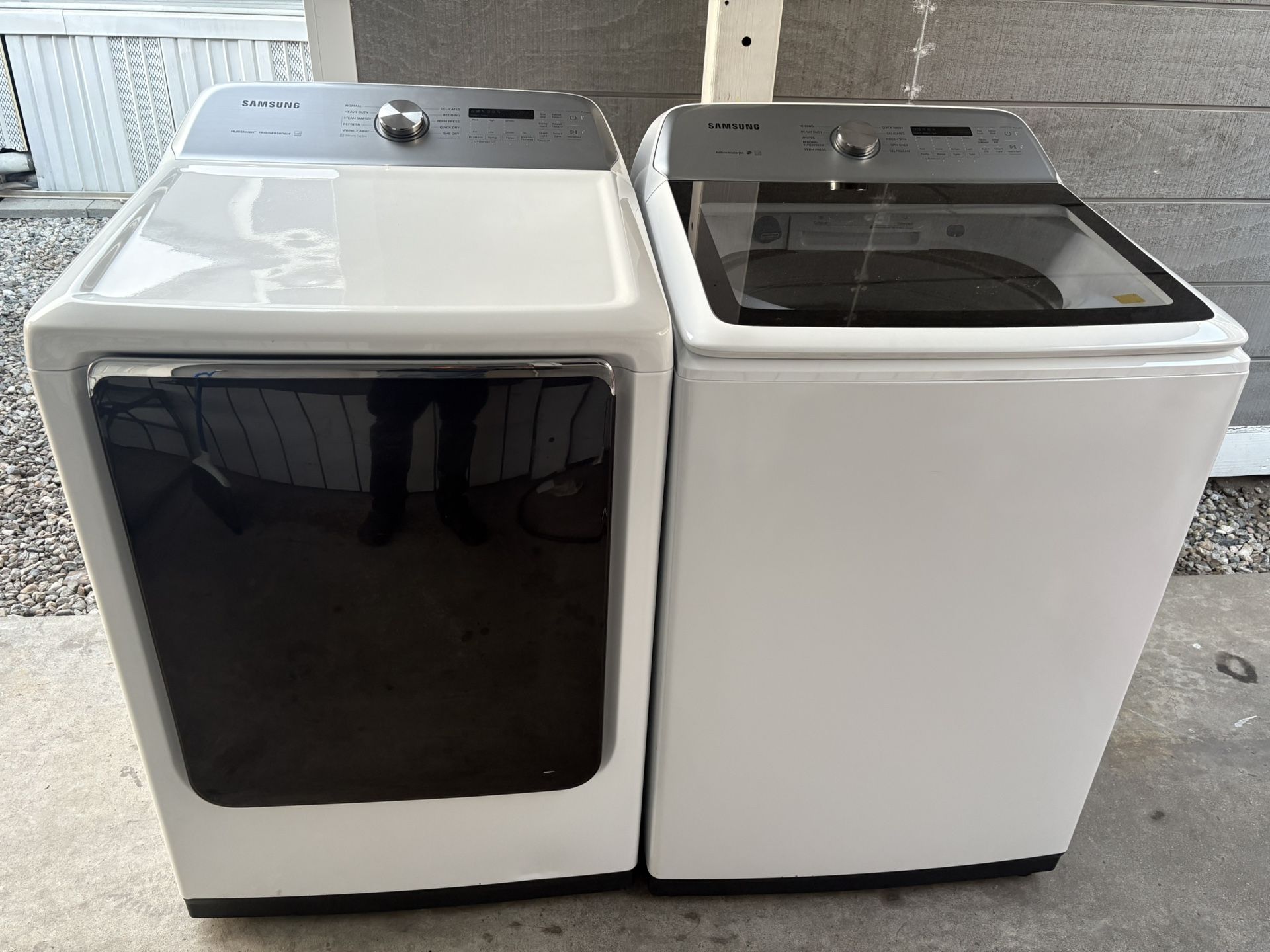 Washer And Dryer Set