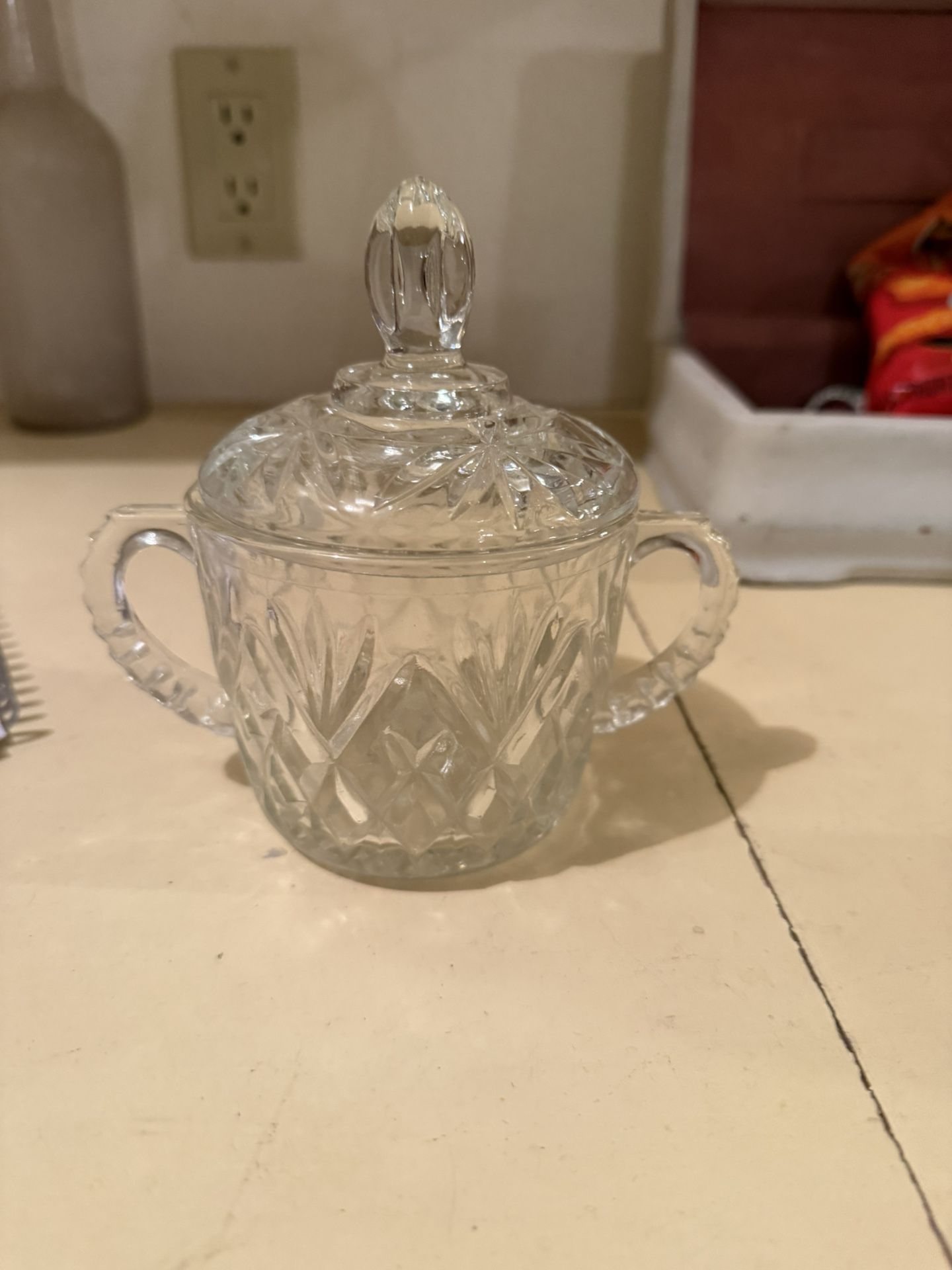 Anchor Hocking Sugar Bowl