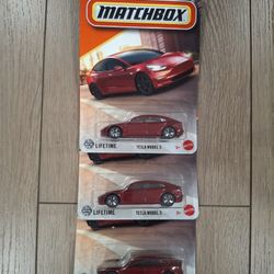 Matchbox Tesla Model 3  $4 each (Trade)