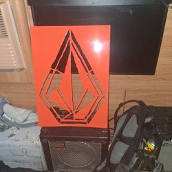 Volcom Sign Hand Crafted