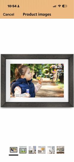Frameo Digital Photo Frame,10.1 Inch WiFi Smart Digital Picture Frame with HD IPS Touch Screen,Auto-Rotate,Send Pictures from Anywhere via Frameo APP,