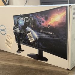 SEALED Curved Gaming Monitor DELL 34” S3422DWG New!