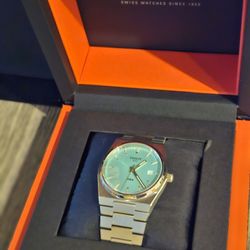 Tissot PRX (Tiffany Blue)