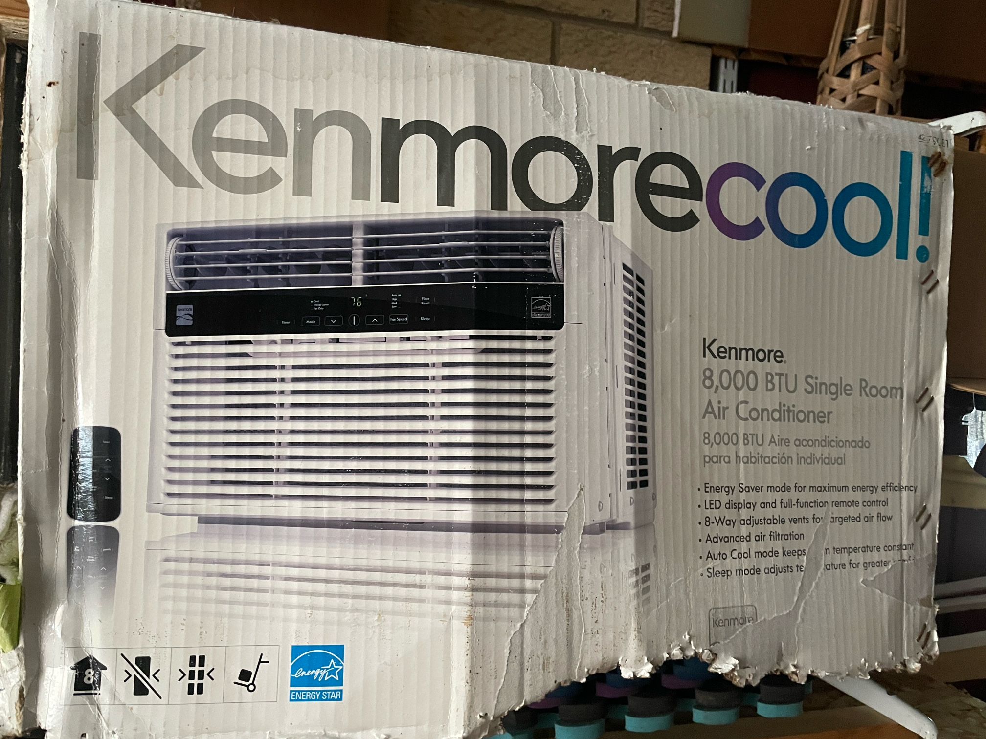 Kenmore 8,000 BTU Window Room Air Conditioner