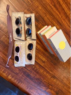 Two sets mother daughter sunglasses