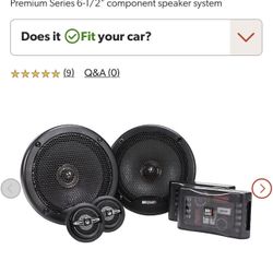 MB Quart 6.5” Component Speakers