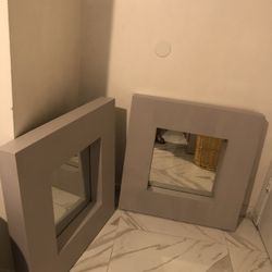 Two Walls Mirrors 27 X27