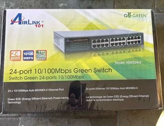 AirLink 24-Port Green Switch