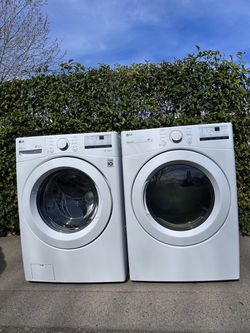 LG Washer and Dryer Electric Set
