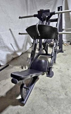 LEG PRESS FITNESS MACHINE BLACK