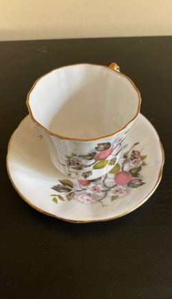 Cup and saucer collectible made in England