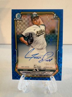 2026 Bowman Chrome - Gage Jump #CPA-GJ Blue X-Fractor Auto /150 (Z)