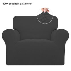 Light Gray Large Chair Cover 
