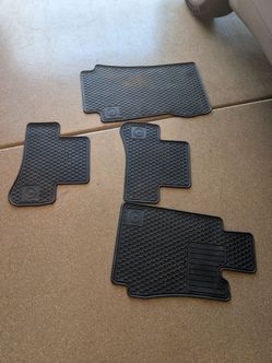 Mercedes all weather mats 99 clk320