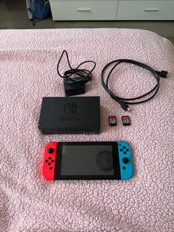 Nintendo Switch with Dock and Games Bundle