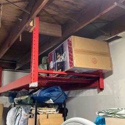 Red Storage Rack