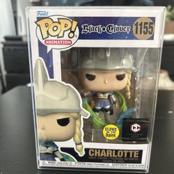 Funko Pop! Vinyl: Black Clover - Charlotte (GITD) Chalice Collectibles #1155