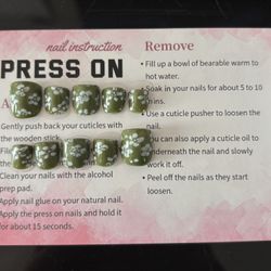 Custom acrylic Press On nails