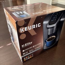 NEW Keurig K-Elite Single Serving Coffee Maker 