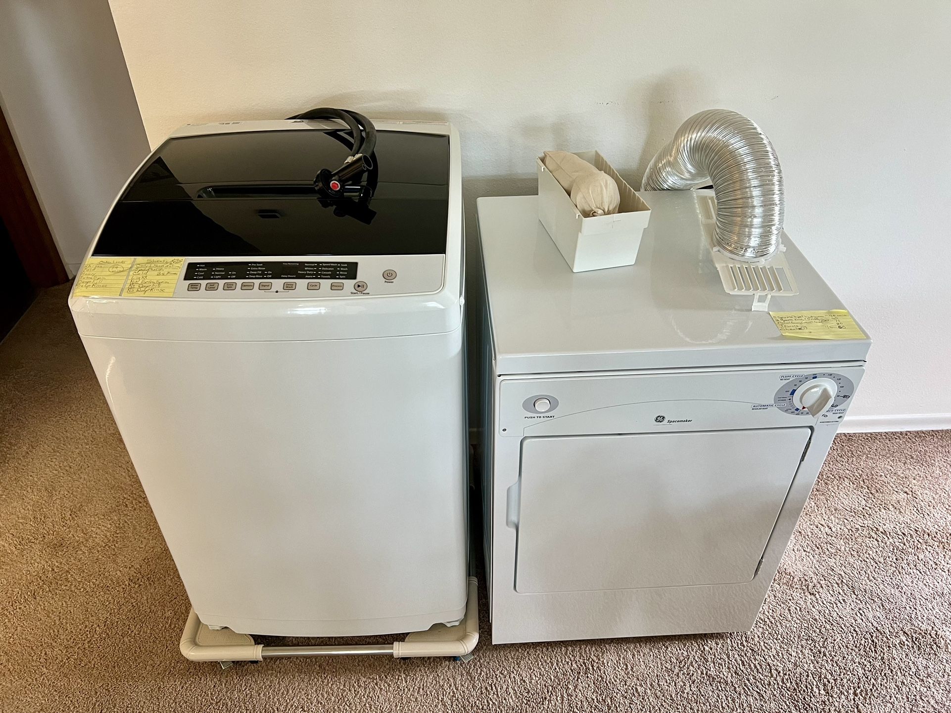 Portable Washer And Dryer Set - PRICE REDUCED