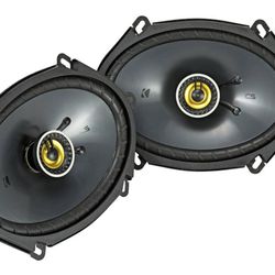 Kicker 46CSC684 CS Series 6"x8" 2-way car speakers