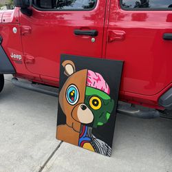 College Bear Painting