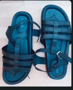 Strappy Sandals Leather