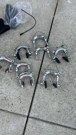 Vintage road bike brakes
