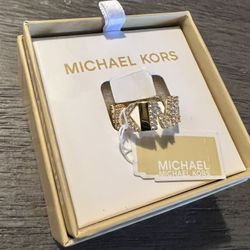 Michael Kors Ring Sz 8/Sz 7 (see Description) NWT