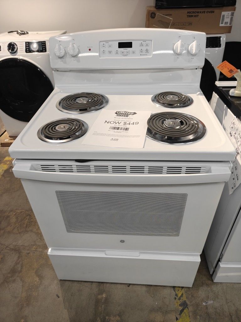 GE coil top stove 