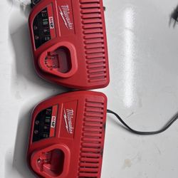 M12 Milwaukee Chargers