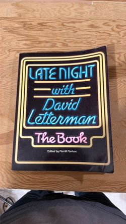 Late Night with David Letterman: The Book