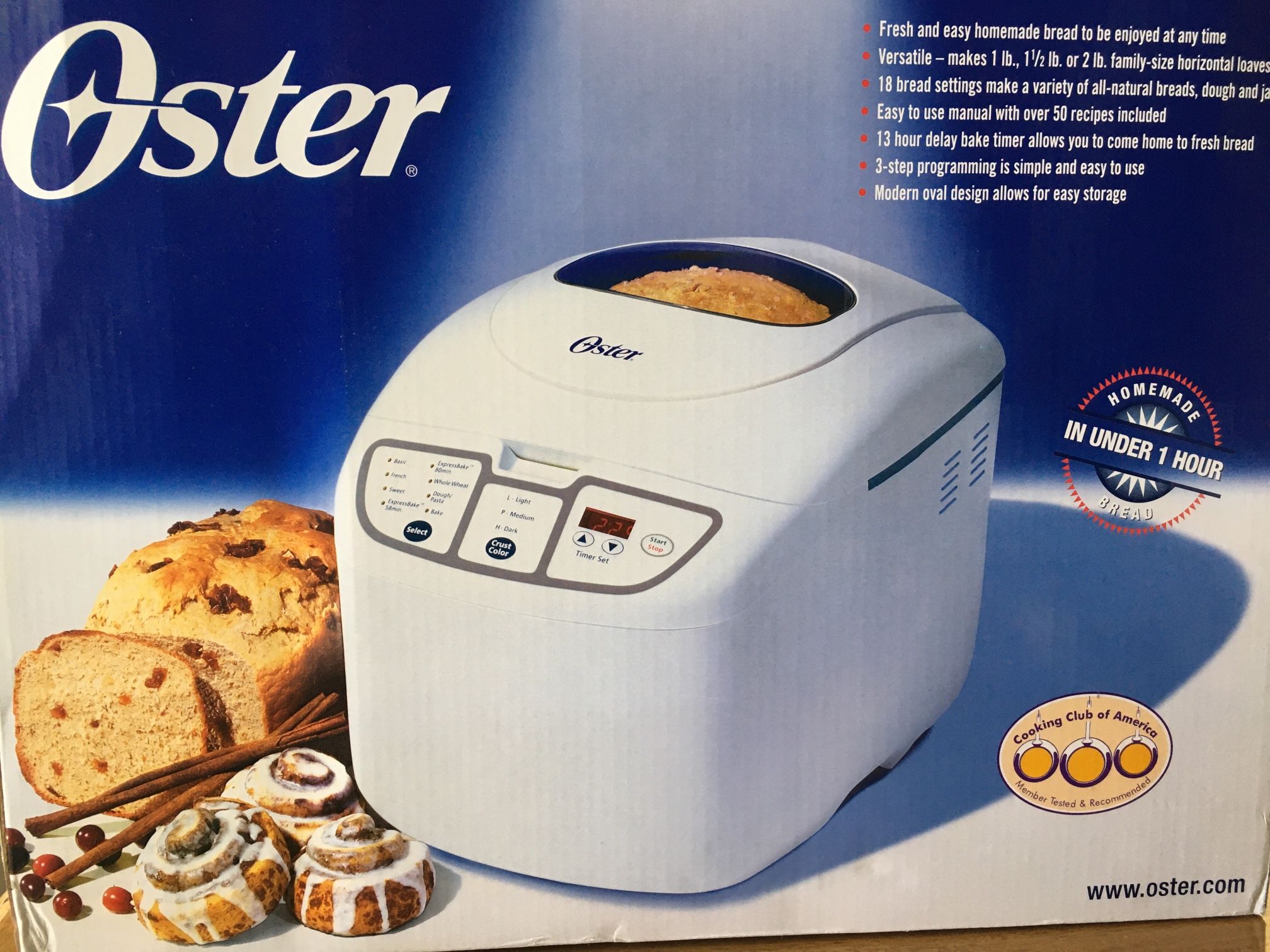 ‘Oster’ Express-Bake Bread-maker