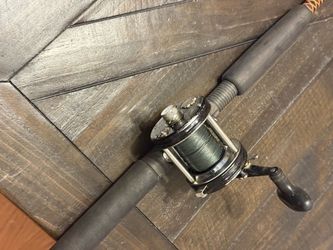 Abu Garcia 6000 series reel with Catfish Ugly Stick