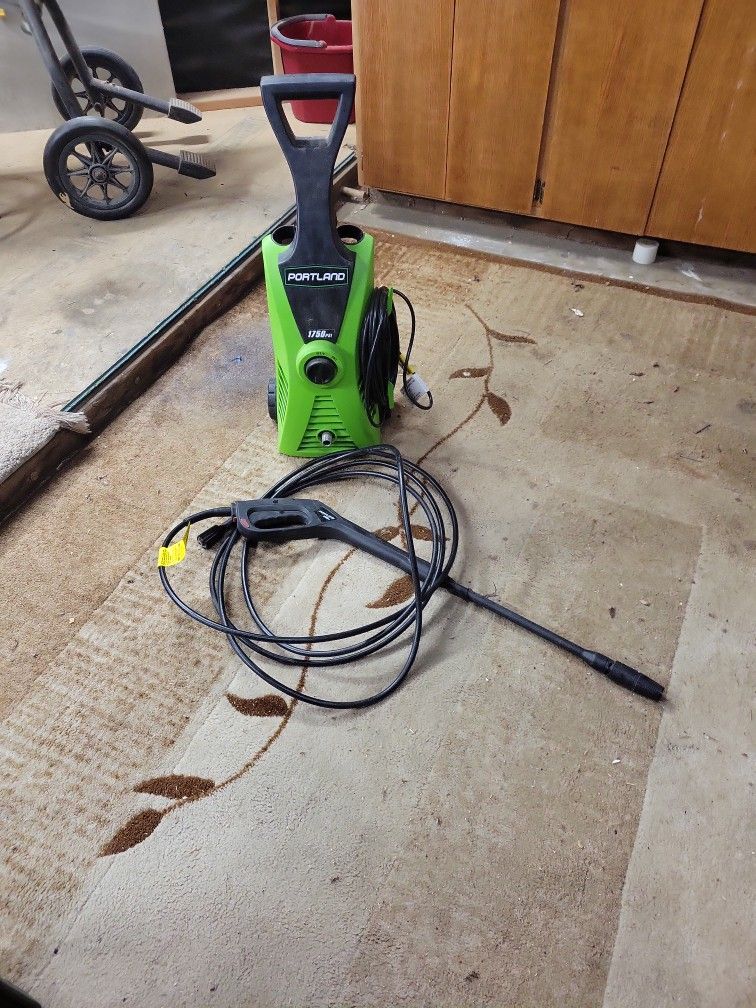 Portland Brand Pressure Washer 1750 PSI