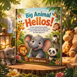 Big Animal Hellos picture book