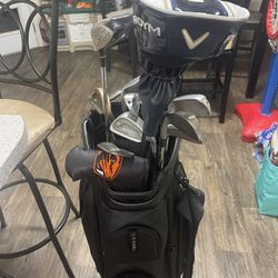 Golf Clubs And Bag