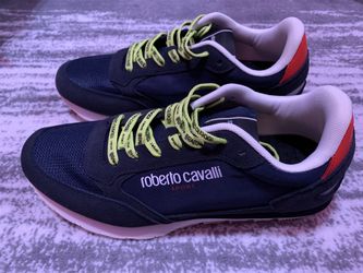 Roberto Cavalli Men Sneakers New  10 Size Only 120 $$$ retail Price 250 