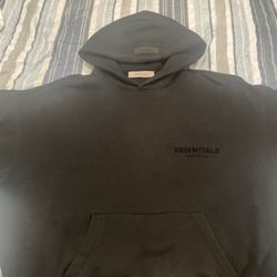 Essentials Hoodie - Black (Size XS)