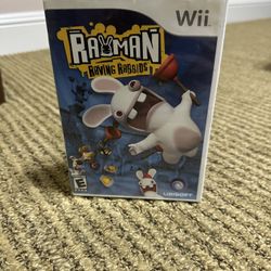 Nintendo wii Rayman Raving Rabbits Game