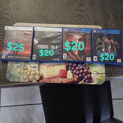 Ps5 and Ps4 games 