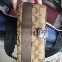 Brown Coach Wallet