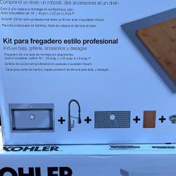 KOHLER PRO- INSPIRED ALL-IN-ONE SINK