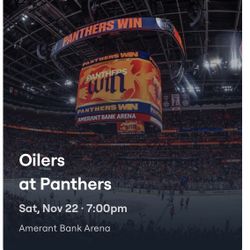 Florida Panthers v Edmonton Oilers