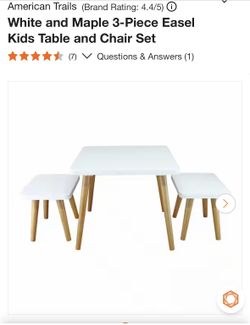 Kids Table And Chair Set